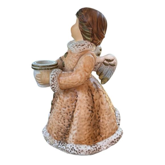 Goebel Angel Figurine 42 829 22 Frobek Weihnacht Signed 9” (22cm) Christmas - Picture 2 of 10